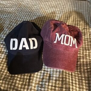 Mom & Dad hat bundle